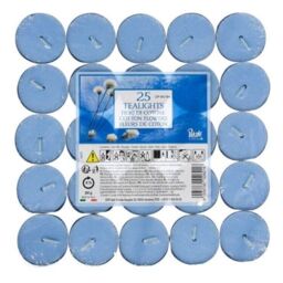 Cotton Tree Tea Lights Candles Scented Fragranced 4h Burn Time Calm