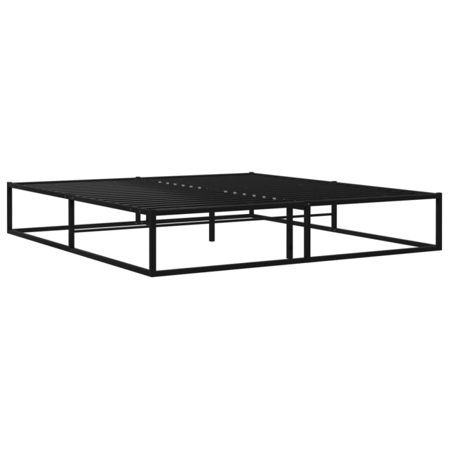Bed Frame Metal Slatted Base Bedstead Bedroom Furniture Multi Sizes