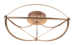 Ceiling Light Brass Charivari Led Matt 620mm Trio 621290108