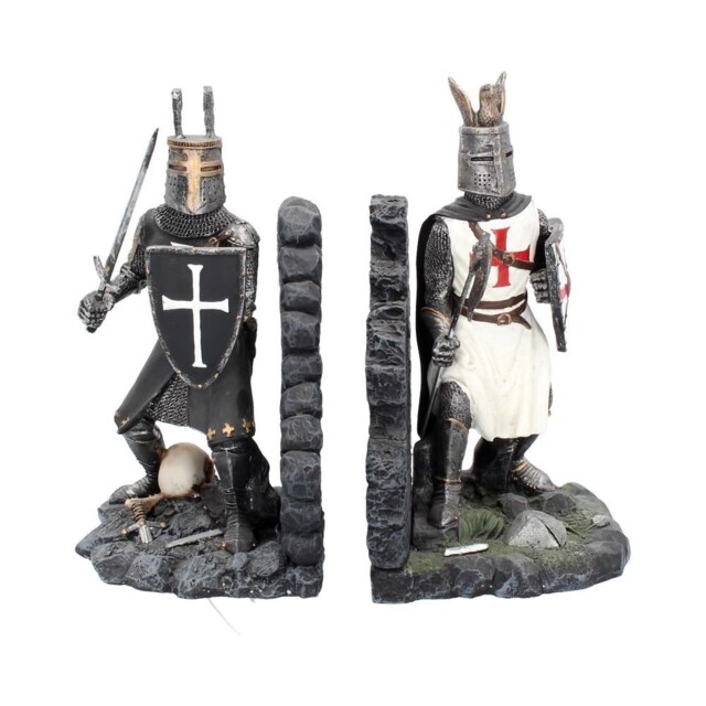 Nemesis Now The Duel Bookends Historical Crusader Ornament Figurines