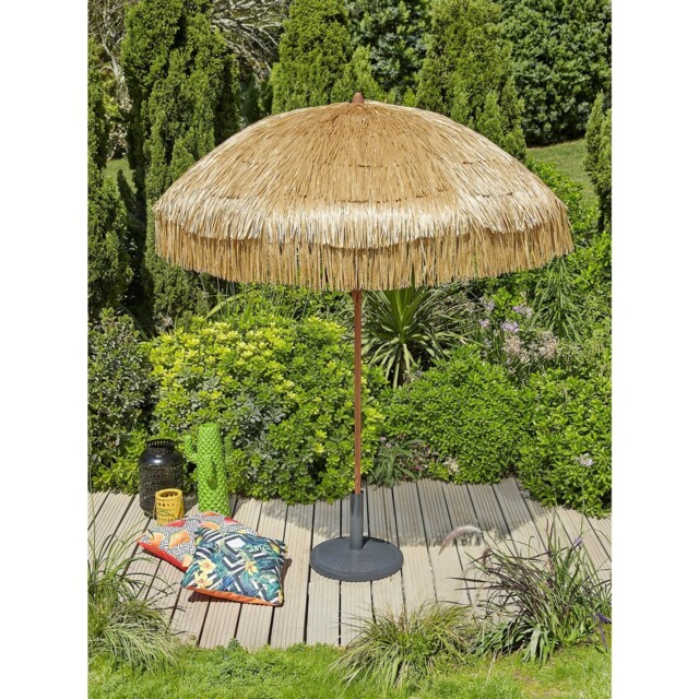 Tiki Beach Parasol Hawaiian Style Garden Patio Sun Shade Umbrella