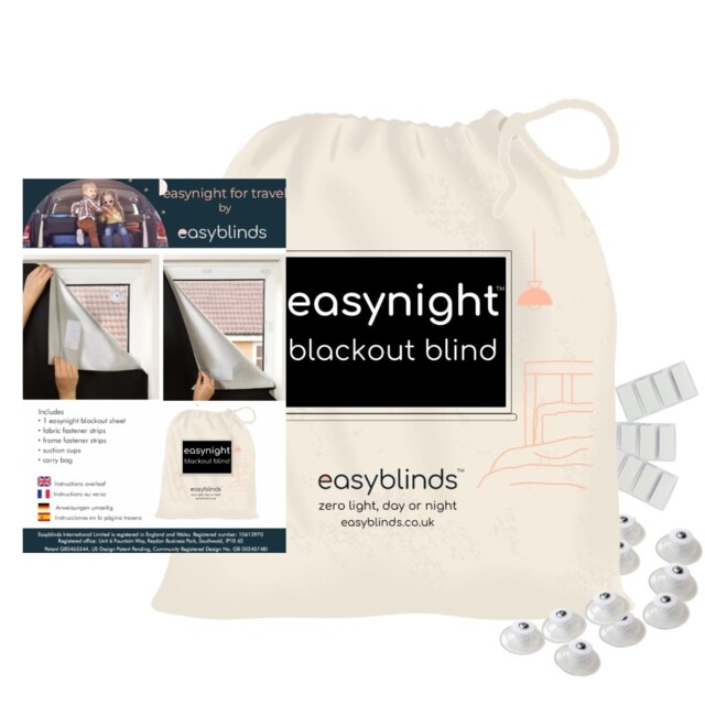 Easynight Blackout Blind, Portable Version With Suction Cups, By