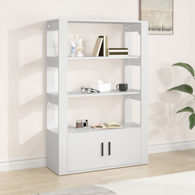 Sideboard Engineered Wood Side Cabinet Home Organiser Multi Colours