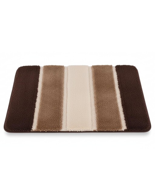Nest & Nibble Bathroom Bath Mat (brown, 50 X 80 Cm) Non-slip Toilet
