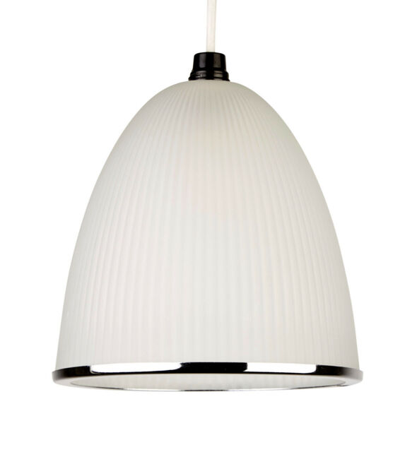 Lighting Collection 700382 Acid Glass Pendant Ceiling Light Chrome