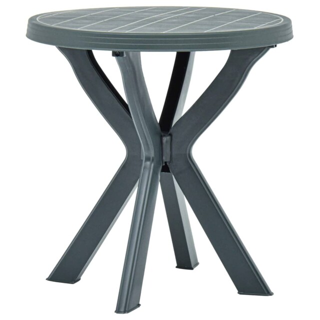 Bistro Table Outdoor Pub Bar Table Patio Garden Dining Table Plastic