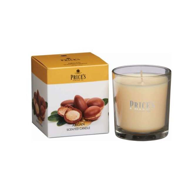 Price's Boxed Argan Jar Candle