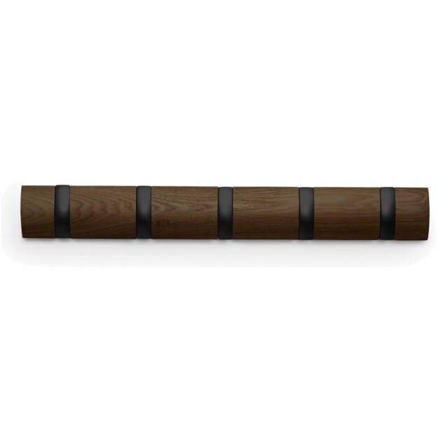 Umbra Furniture Flip 5 Coat Hook Coat Hook Black Walnut 51 Cm