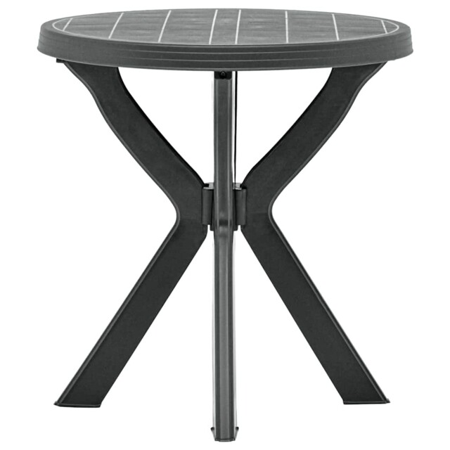 Bistro Table Outdoor Pub Bar Table Patio Garden Dining Table Plastic