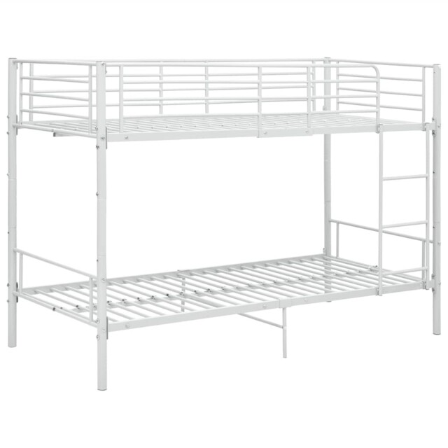 Bunk Bed Metal 90x200cm Bedroom Loft Bed Sleeper For Kids Multi