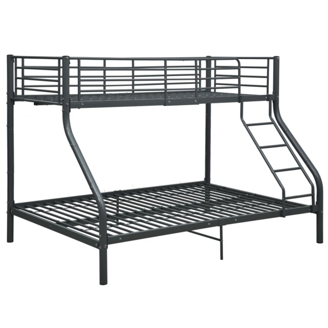 Bunk Bed Frame Metal 140x200cm/90x200cm Solid Single Bed Multi Colours