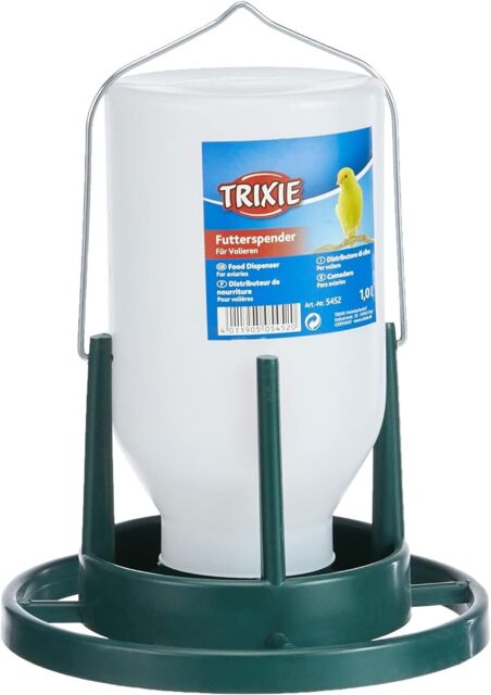Aviary Bird Food Dispenser, 1.000 Ml/20 Cm