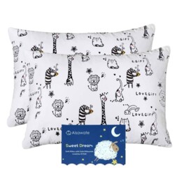 Baby Toddler Pillowcase Cot Bed Pillow Pair Cases 40 X 60cm 2 Pack