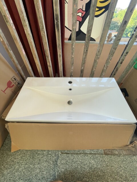 Sink Only - Hudson Reed Urban Wall Hung Vanity Unit Basin Hrurb-106d -