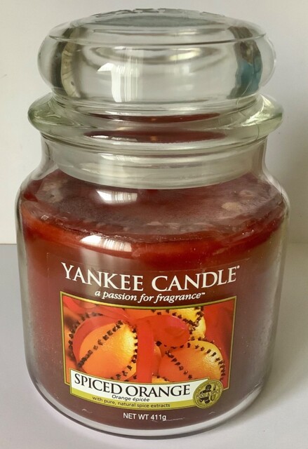 Yankee Candle Medium Jar Candle In Spiced Orange Brand
