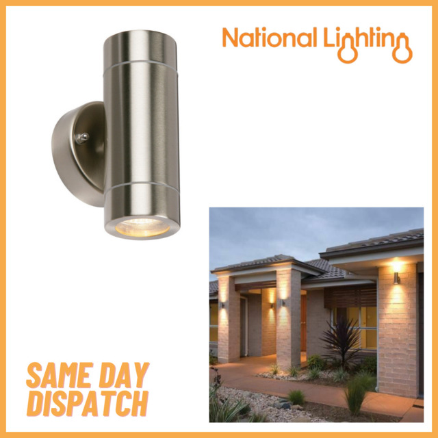 Dimmable Up Down Led Wall Light Gu10 Waterproof Security Garden Lights