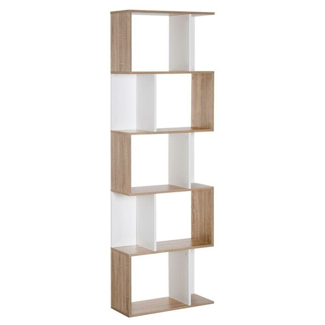 5-tier S Shape Bookcase