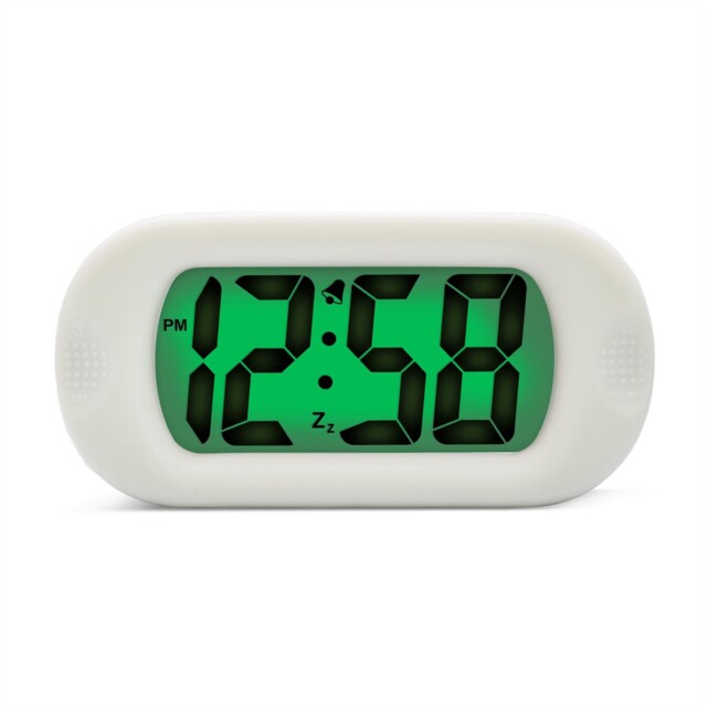 Digital Alarm Clock Acctim Silicone Jumbo Digital Crescendo Alarm