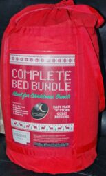 John Cotton 13.5tog White Christmas Duvet Set - Double Rrp£59.99