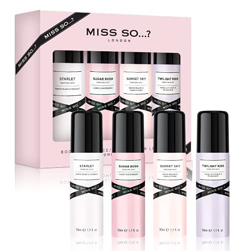 Miss So...? Mini Galore Womens Body Fragrance Gift Set 4x50ml