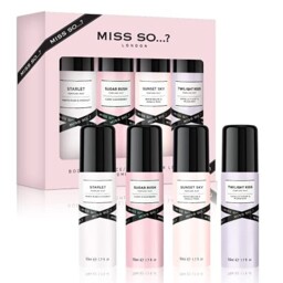 Miss So...? Mini Galore Womens Body Fragrance Gift Set 4x50ml