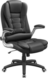 Songmics Office Swivel Chair With 76 Cm High Back Large Seat And
