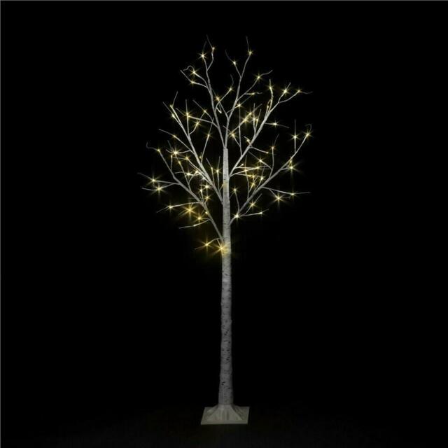 6ft Led Easter Birch Tree Wedding Outdoor In 80 Warm White Led Lights