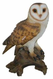 Vivid Arts Barn Owl Highly Detailed Garden Decoration