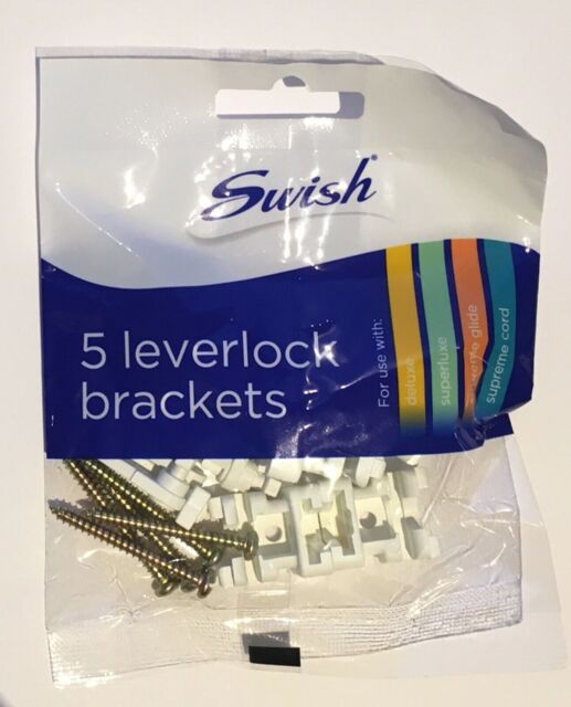 Swish ® Superluxe Pvc Corded Track, Genuine Brackets, Gliders, White