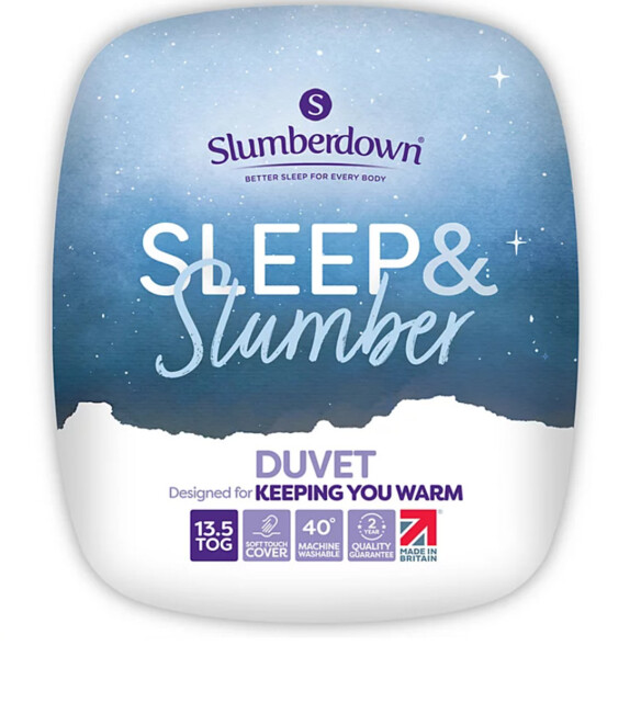 Slumberdown Sleep And Slumber Double Duvet Keeping You Warm 13.5 Tog