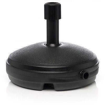Heavy Duty Parasol Base 7l Water Sand Fillable Garden Umbrella Stand