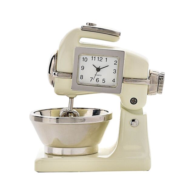 Wm.widdop Miniature Clock - Food Mixer