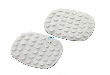 Blue Canyon Pack Of 2 Piece White Rubber Suction Soap Dish Holder