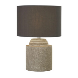 Table Light Grey Zara Searchlight 9260gy