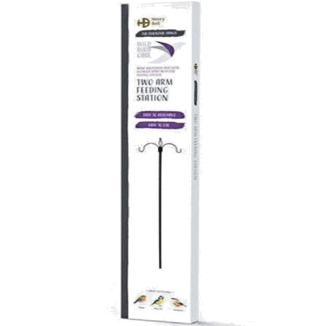Henry Bell Essential 2 Arm Feeding Station 215cm : Garden Bird Pet