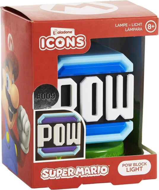 Super Mario: Pow Block Icon Light by eBay | ufurnish.com