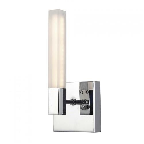Litecraft Reno Polished Chrome Bathroom Integrated Led Ip44 Wall Light