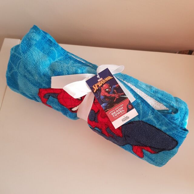 Marvel Spiderman Beach Towel Official 71 Cm X 152 Cm George Kids