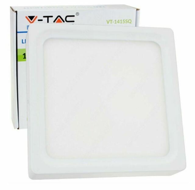 Led Surface Mount Panel Light Downlight Square Cool Day White 4000k