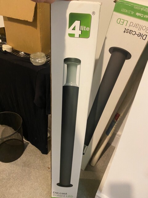 4lite Die-cast Aluminium 900mm Led Bollard - Graphite 4l2/4001 Brand
