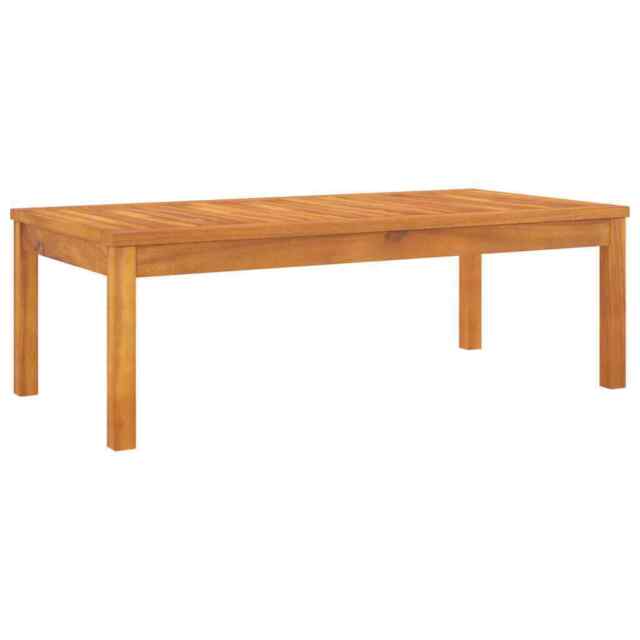 Coffee Table 100x50x33 Cm Solid Acacia Wood Vidaxl