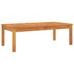 Coffee Table 100x50x33 Cm Solid Acacia Wood Vidaxl