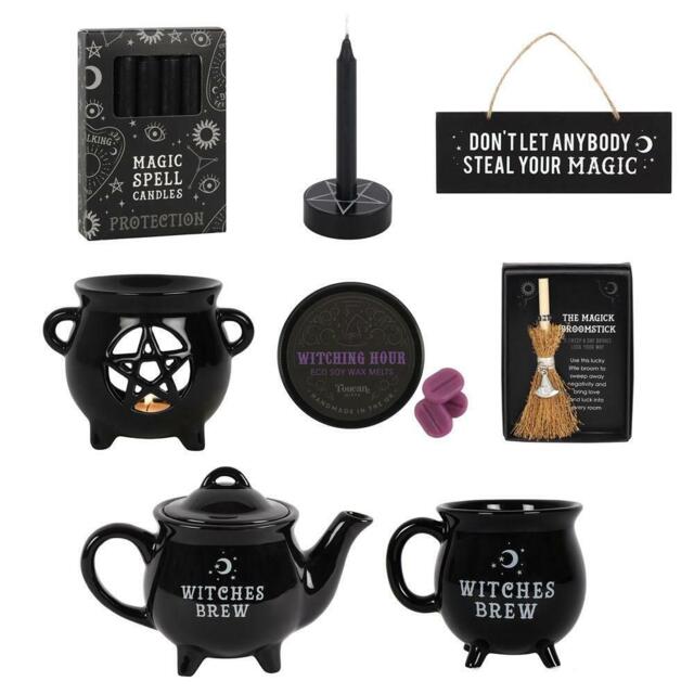 Halloween Gift Christmas Gift Idea - Black Magic Gothic Gift Set
