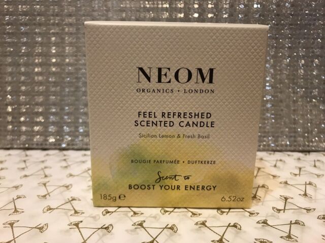 Neom Organics Feel Refreshed Boost Your Energy Scented Candle 185g &