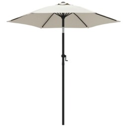 Parasol Aluminium Outdoor Patio Sunshade Yard Umbrella Canopy Shade
