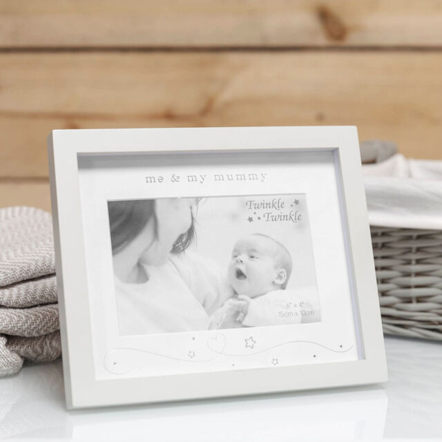 Twinkle Twinkle Me & Mummy Photo Frame, Baby Christening Gift