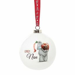Tatty Teddy Nan Bauble Tree Dec
