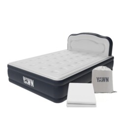 Deluxe Self-inflating Airbed With Custom Fitted Sheet Included -