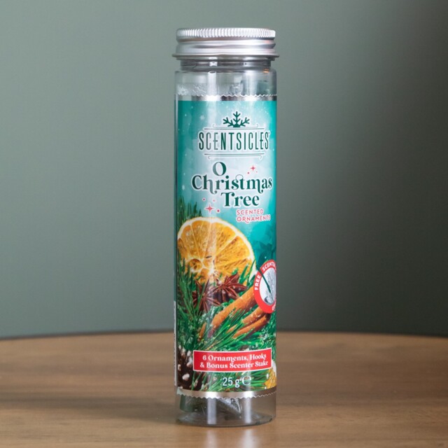 25g O Christmas Tree Scented Christmas Scentsicles With 6 Hanging
