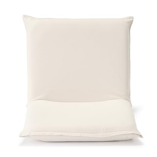 Muji Seat Chair Large Kinari 12911043 W62.5xd68xh53cm Washed Cotton